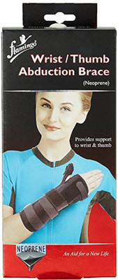 

Flamingo Wrist/thumb Abduction Brace (Neoprene) ( (18-20 cm)) Wrist Support(Black