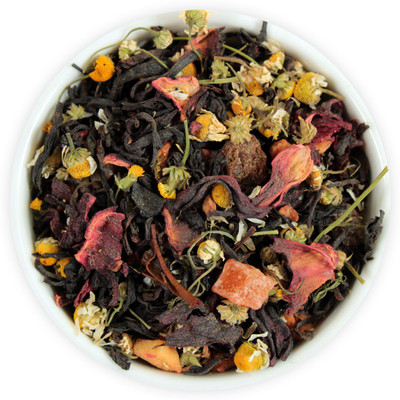 

Golden Tips Herba Fruit Horizon Black Tea Infusion, 100gm Herbs, Hibiscus, Chamomile, Liquorice, Pineapple Herbal Infusion Pouch(100 g)