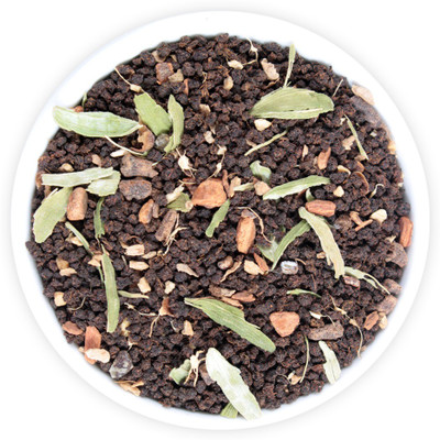 

Golden Tips 100% Authentic Indian Ginger Mastea - Masala Chai, 350gm Spices Masala Tea Mason Jar(350 g)