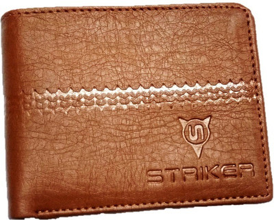 

Striker Men Brown Genuine Leather Wallet(6 Card Slots)
