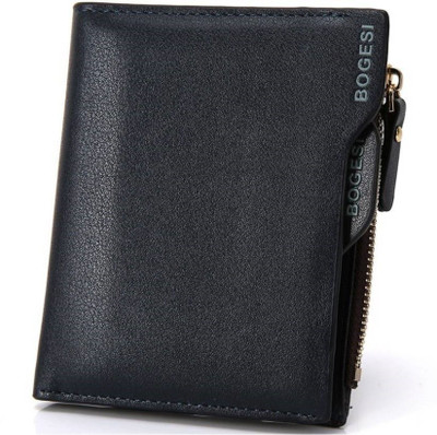 

Bogesi Men Blue Artificial Leather Wallet(7 Card Slots)