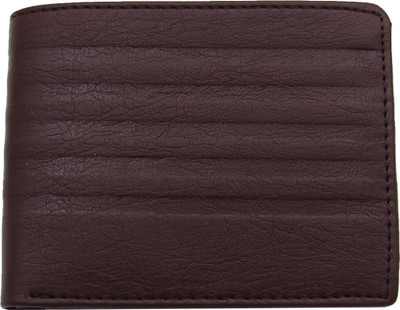 

Besto Men Brown Genuine Leather Wallet(10 Card Slots)