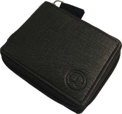 

SA Enterprises Girls Formal, Casual Black Artificial Leather Wallet(3 Card Slots)
