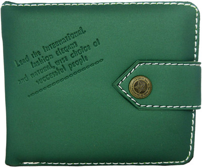 

Apki Needs Boys Green Artificial Leather Wallet(2 Card Slots)