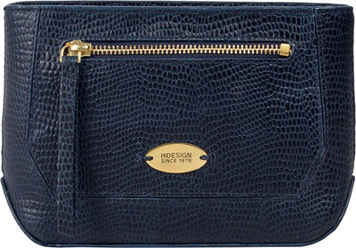 

Hidesign Women Evening/Party Blue Genuine Leather Wallet(1 Card Slot)