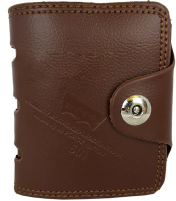 

Apki Needs Boys Black Artificial Leather Wallet(6 Card Slots), Brown