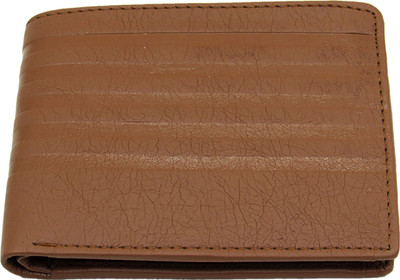 

Besto Men Tan Genuine Leather Wallet(10 Card Slots)