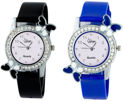 

shunya Round DIAL BLACK&BLUE COMBO FOR YOUR FASHION Watch - For Wome SF-1006-07 Watch - For Women