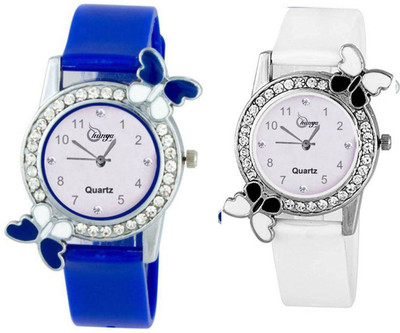

shunya Round -SF_1007-09-BLUE&WHITE COMBO Watch Watch - For Women