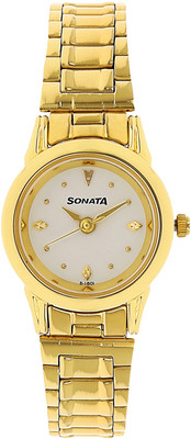 

Sonata NK8925YM01W Watch - For Women