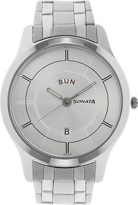 

Sonata NK77063SM03 Watch - For Men