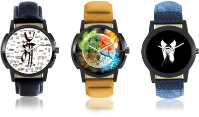 

sponix mart SM-001-COMBO-3-PACK Watch - For Men