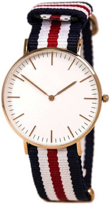 

Rage Enterprise New Stylish Multi Color Fabric Belt Men & Women Watch - For Boys & Girls