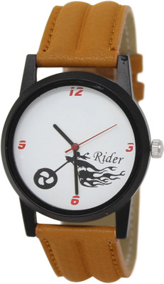

just like Rider New Stylish Men's Analogue Synthetic Leather Watch - For Men Watch - For Boys