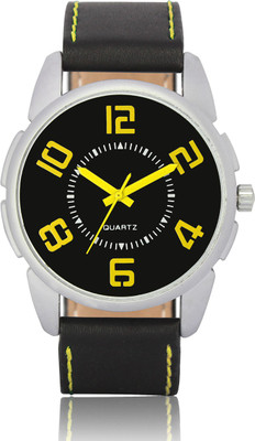 

AD Global W05-0025 Black And Yellow Combination Watch - For Boys