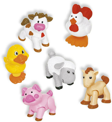 

Hamleys Bloomy Farm Yard Animals(Multicolor)