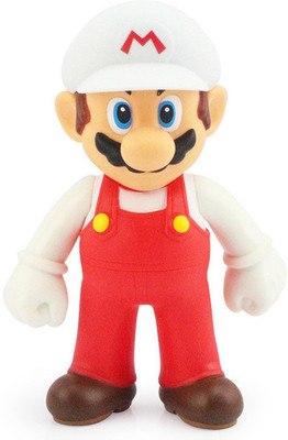 

ZenShanti Super Mario Brothers | 5 inch Fire Mario Action Figure Statuette(Red)