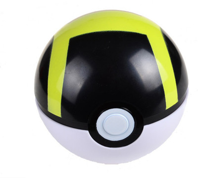 

ZenShanti 5cm Pokemon Pokeball - Ultra Ball with Random Pokemon Figures Inside(Black)