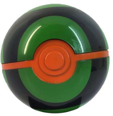 

ZenShanti 5cm Pokeball - Dusk Ball with Random Pokemon Figures Inside(Green)
