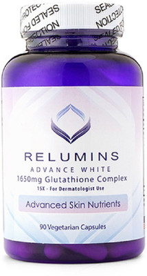 

IMBMS Relumins Advance White 1650mg Glutathione Complex 15x Skin Nutrients(90 g)
