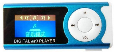 

CRETO ss32 display mp3 Player ss32 support external memory card upto 16gb MP3 Player(Blue, 1.2 Display)