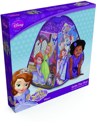

Sofia Frog Panel Pop Up Play Tent Stnadard Crib(Cotton, Multicolor)