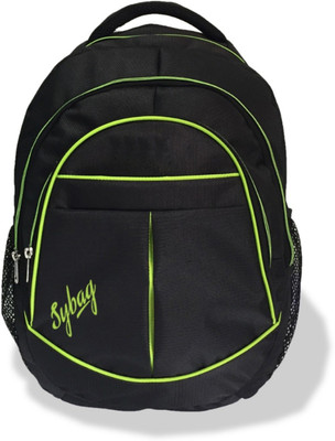 

Trustedsnap BLACK 21 L Laptop Backpack(Black, Green)