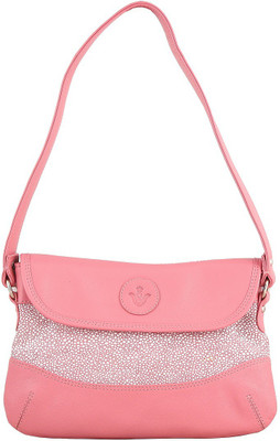 

SWANSIND 107/U/017PINK Waterproof Sling Bag(Pink, 2 L)