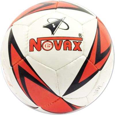 

novax Bravo Football - Size:  (Pack of 1, White, Orange) Football - Size: (Pack of 1, White, Orange, Black, White;black;orange