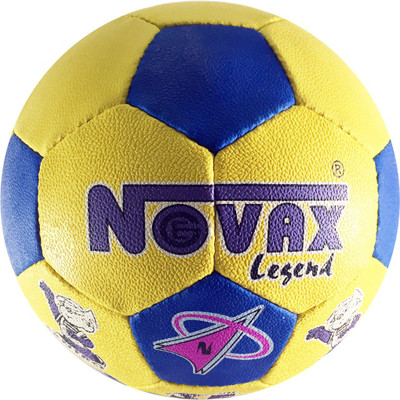 

Novax Size:, Synthetic, Water Proof Football - Size: (Pack of 1, Yellow, Blue