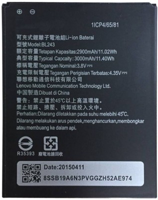 Amnicor Mobile Battery For  Lenovo Lemon K3 Note A7000