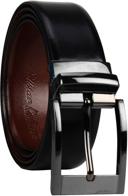 

POLLSTAR Men Formal Black, Brown Genuine Leather Reversible Belt