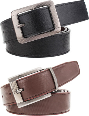 

FROGGY Men Black, Brown Artificial Leather Belt