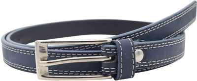 

Baluchi Women Casual Blue Artificial Leather Belt, Navy blue