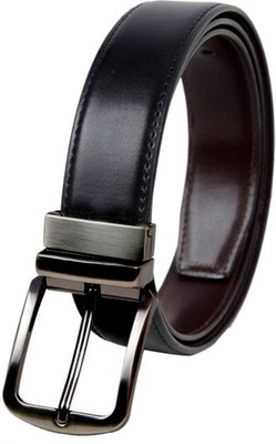 

FUN STOP Men Formal, Casual Black, Brown Artificial Leather Reversible Belt