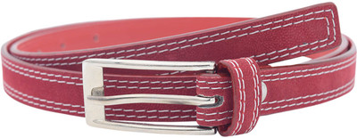

Baluchi Women Casual Maroon Artificial Leather Belt