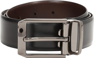 

Van Heusen Men Black Genuine Leather Belt