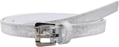 

Baluchi Women Casual Silver Artificial Leather Belt