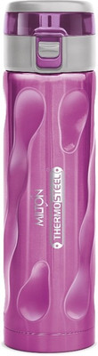

Milton Stylish Water Bottle, 500 ml, Purple 500 ml Sipper(Pack of 1, Purple)