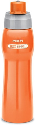MILTON Active Unisteel Water Bottle, Orange, 750 ml 750 ml Bottle(Pack of 1, Orange, Steel) MILTON Active Unisteel Water Bottle, Orange, 750 ml 750 ml Bottle(Pack of 1, Orange, Steel)