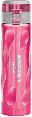 

Milton Stylish Water Bottle, 500 ml, Pink 500 ml Sipper(Pack of 1, Pink)