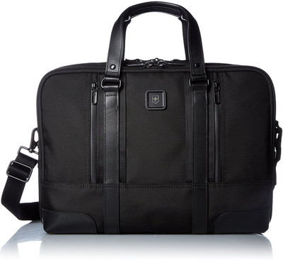 

Victorinox Lexicon Professional Lexington 15 Medium Briefcase - For Men & Women(Black)