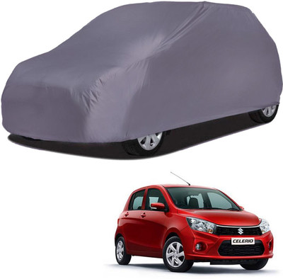 Deltakart Car Cover For Maruti Suzuki Celerio (Without Mirror Pockets)(Grey)
