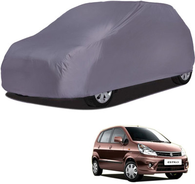 Deltakart Car Cover For Maruti Suzuki Zen Estilo (Without Mirror Pockets)(Grey)