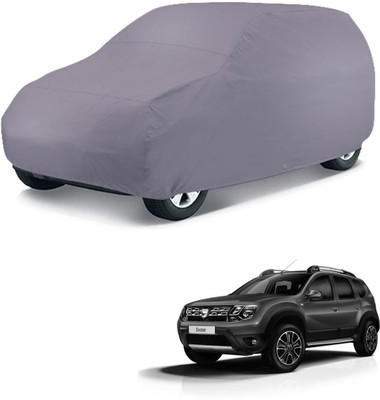 Deltakart Car Cover For Renault Duster (Without Mirror Pockets)(Grey)