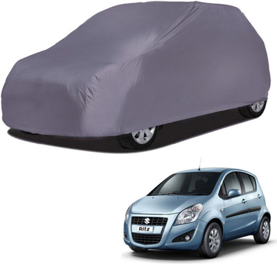 Deltakart Car Cover For Maruti Suzuki Ritz (Without Mirror Pockets)(Grey)