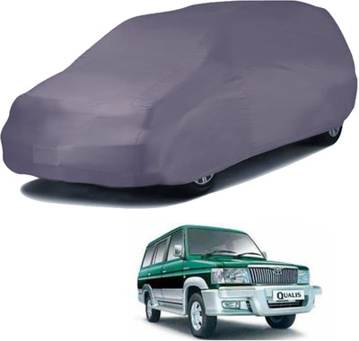 Deltakart Car Cover For Toyota Qualis (Without Mirror Pockets)(Grey)