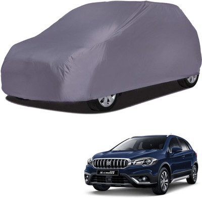Deltakart Car Cover For Maruti Suzuki S-Cross (Without Mirror Pockets)(Grey)