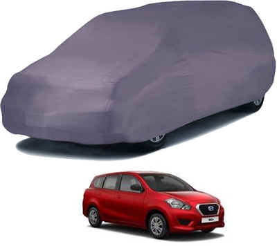 Deltakart Car Cover For Datsun Go+ (Without Mirror Pockets)(Grey)