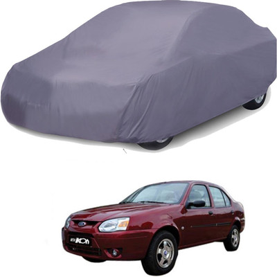 Deltakart Car Cover For Ford Ikon (Without Mirror Pockets)(Grey)